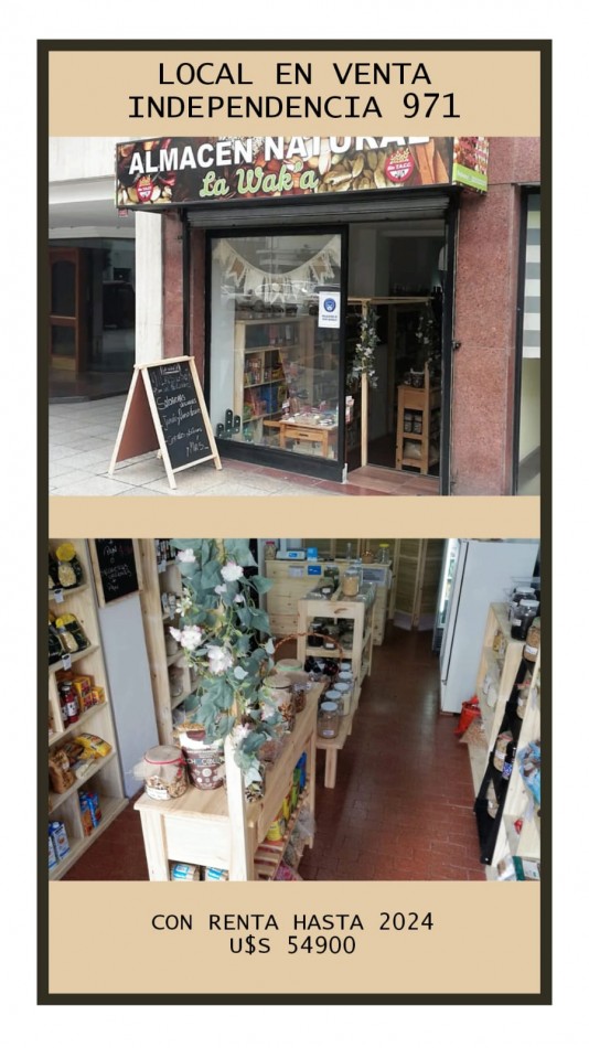 ¡LOCAL EN VENTA!