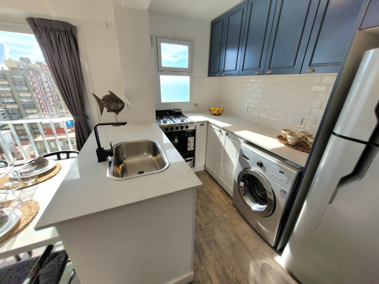 EN VENTA 2 AMBIENTES CON DEPENDENCIA Y ¡VISTA AL MAR!