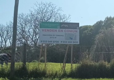 FRACCION DE TERRENO EN VENTA - LA GLORIA LA PEREGRINA-